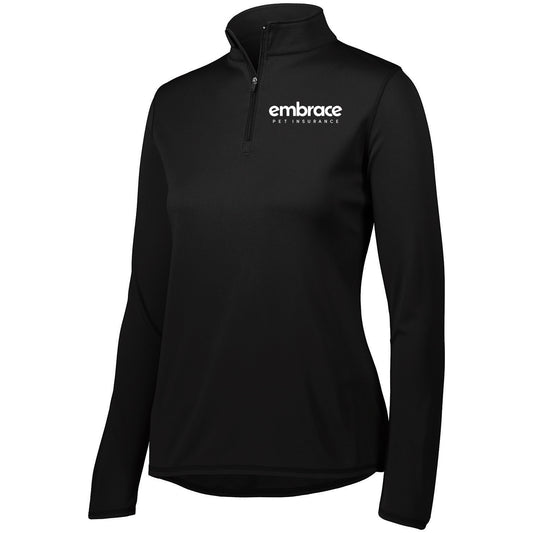 Embrace Augusta Sportswear Ladies' Attain Quarter-Zip Pullover