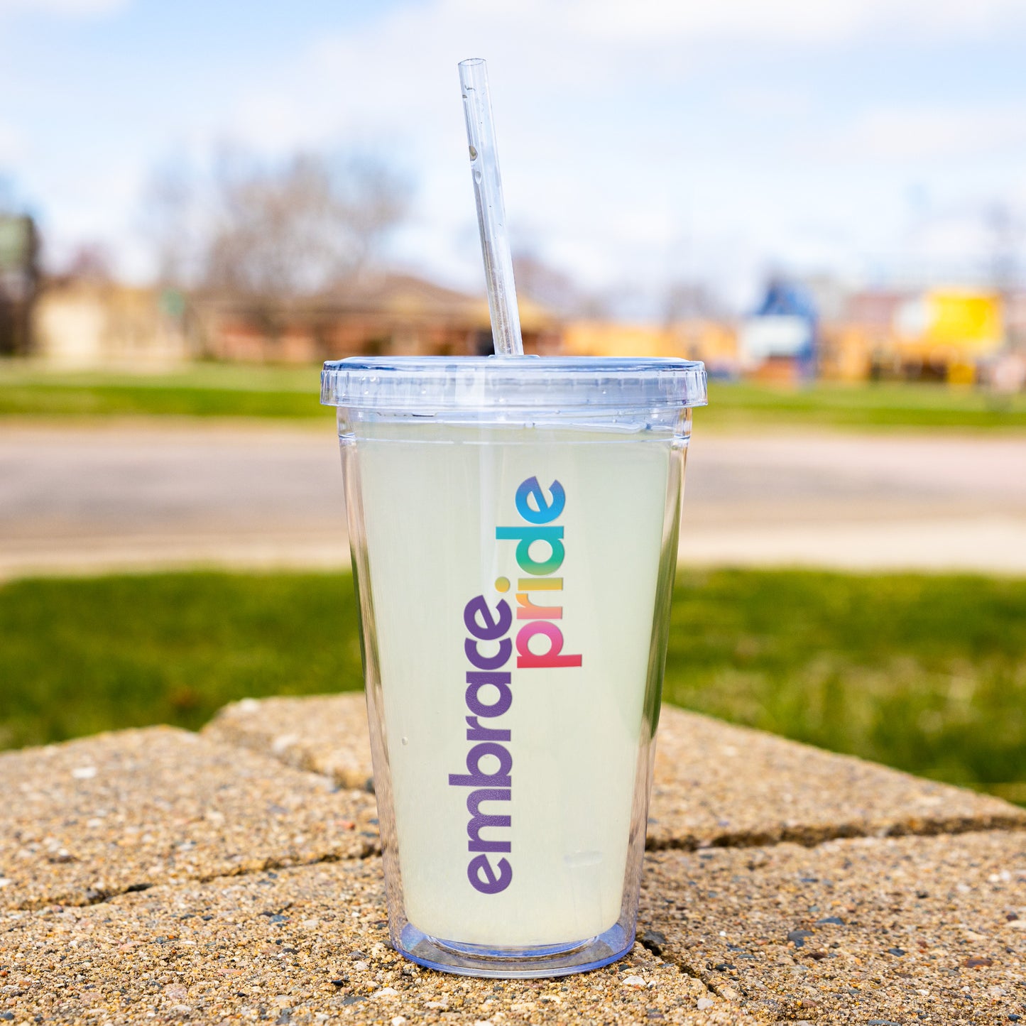 Embrace Pride Acrylic Tumbler