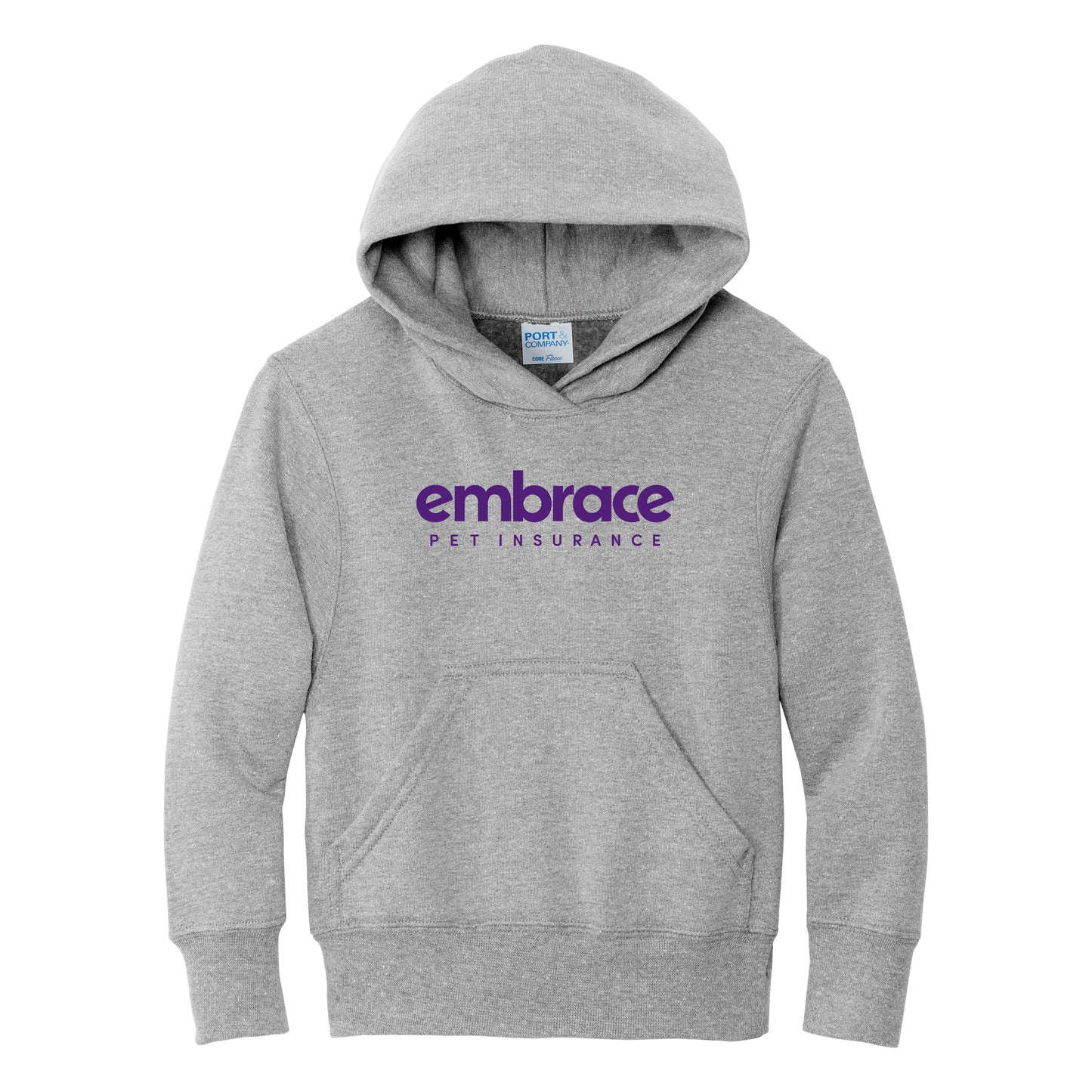 Port & Company® Youth Core Fleece Pullover Hooded Sweatshirt